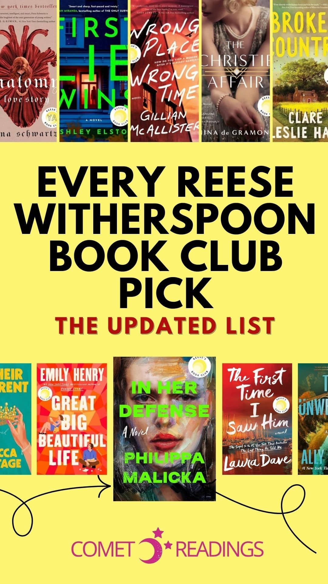 (Updated August 2026) The Full Reese's Book Club List (Updated August 2026) The Full Reese\'s Book Club List